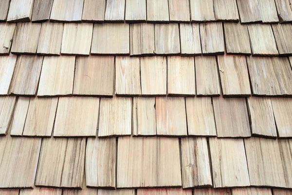 Wooden Roof shingle texture and background — Stock Photo, Image