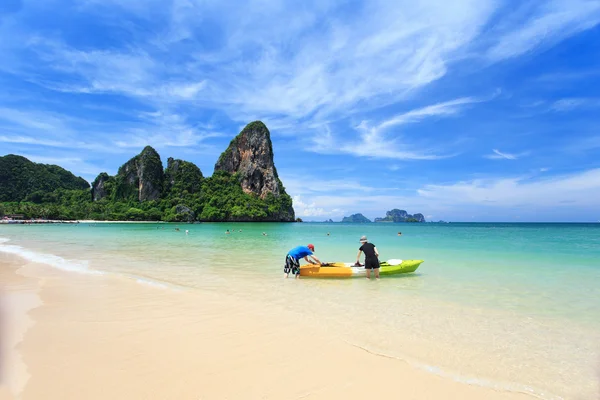 Railay Beach, Krabi, Andaman Sea Thailand – stockfoto