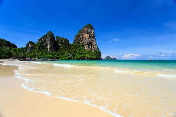 Railay beach, krabi, Tajlandia Morze Andamańskie — Zdjęcie stockowe