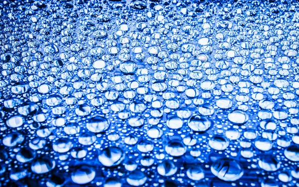 Water drop on glass background. — Stock Photo, Image