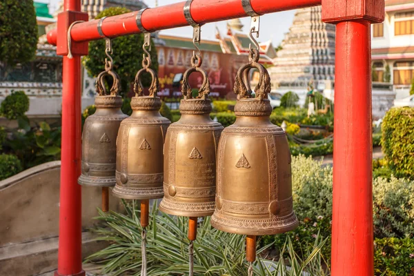 Campana a Wat Arun in Thailandia — Foto Stock