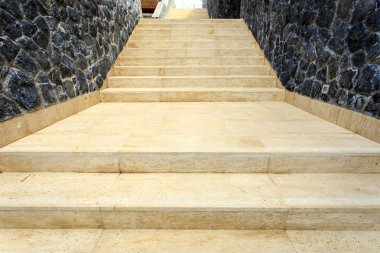 Travertine staircase clipart