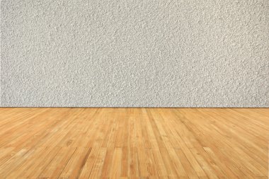 Ahşap zemin kaplaması bağlanmak çimento duvara