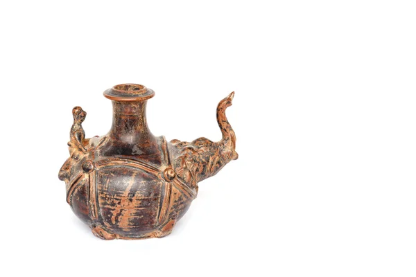 Bule de cerâmica antiga tradicional — Fotografia de Stock