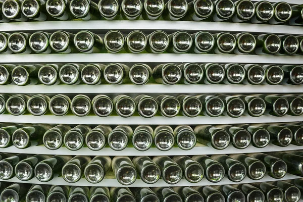 Stack of glass bottle — Stock Photo, Image