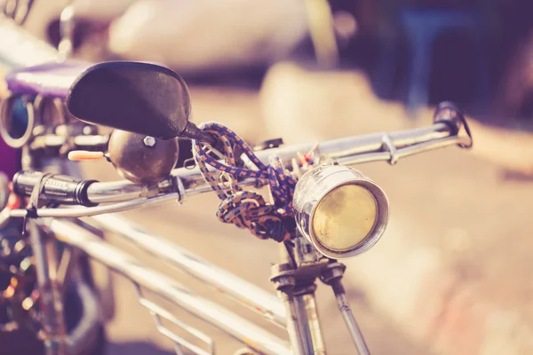 Vintage bicycle outdoor — Stock Photo, Image