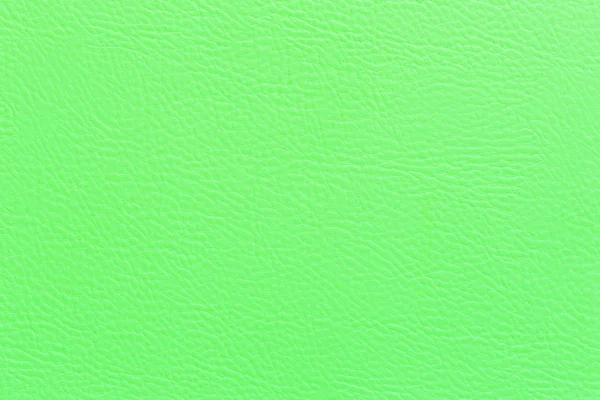 Green leather texture — Stock Photo, Image