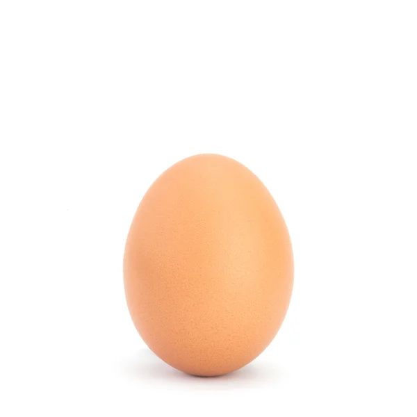 Коричневий куряче яйце — стокове фото