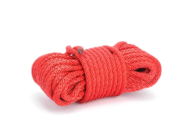 Long Red rope — Stock Photo, Image