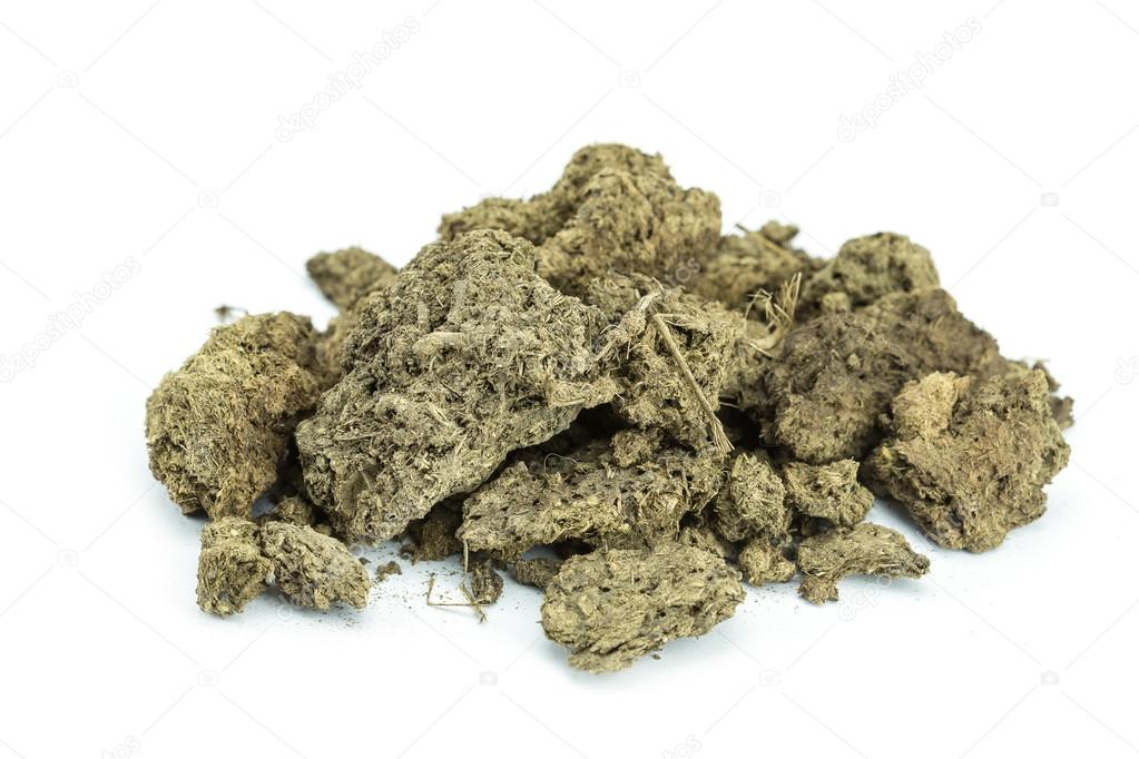 Dry cow manure