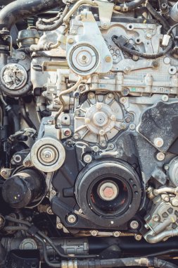 Otomobil motoru bölümü