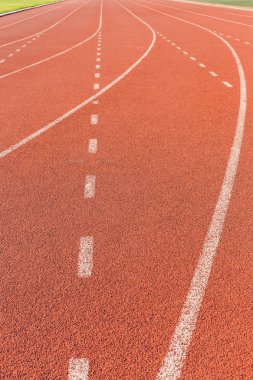 Atletizm için koşu parkuru