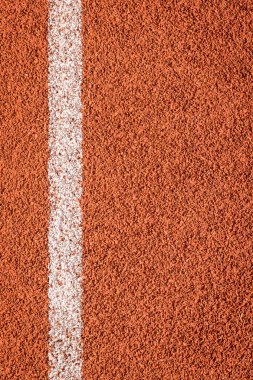 Atletizm için koşu parkuru