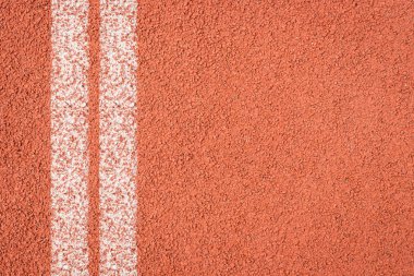 Atletizm için koşu parkuru