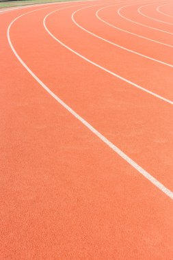 Atletizm için koşu parkuru