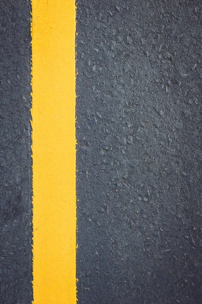 Asphalt road with stripe — Stock Photo, Image