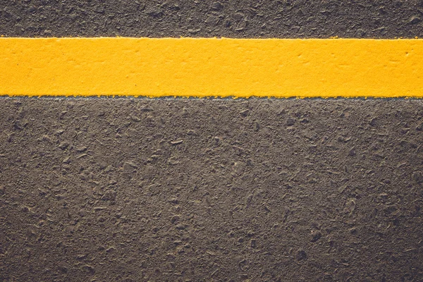 Asphalt road with stripe — Stock Photo, Image