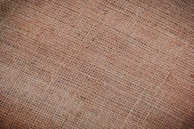 Eski buruşuk çuval bezi