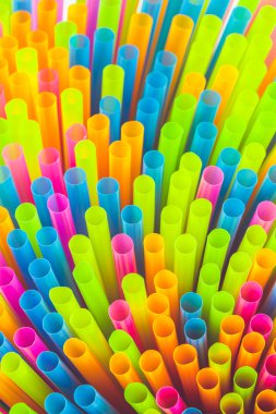 Arkaplan için renkli pipetler