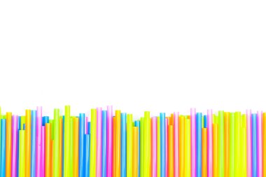 Arkaplan için renkli pipetler