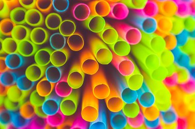 Arkaplan için renkli pipetler