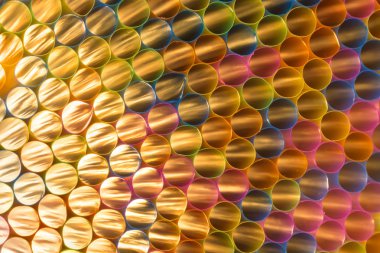 Arkaplan için renkli pipetler