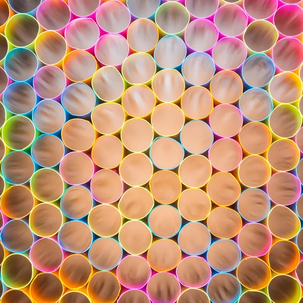 Colorful straws for background