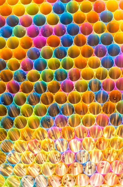 Красочные соломинки для фона — стоковое фото