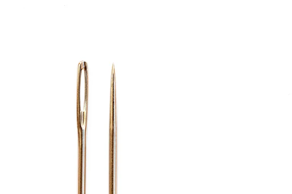 Shiny sewing needles — Stock Photo, Image