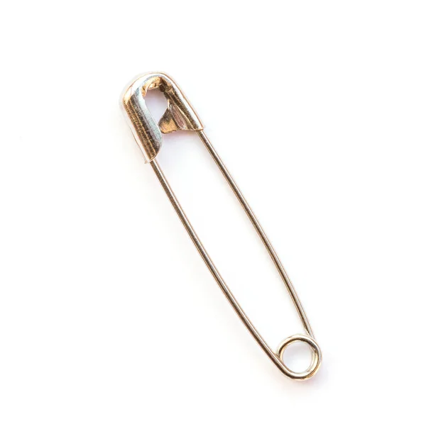 Safety metallic pin — Stock Photo, Image