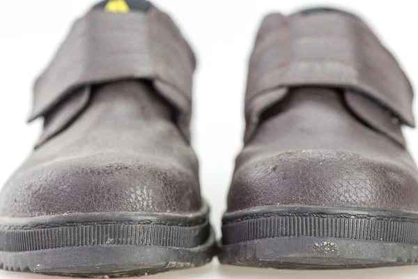 黒の安全靴 — ストック写真