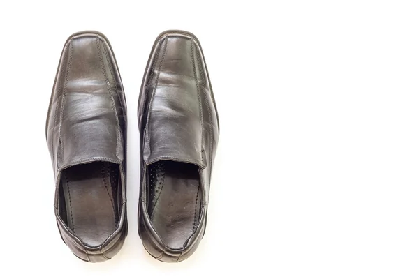 Black man 's shoes — стоковое фото