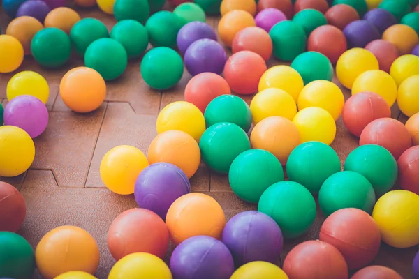 Colorful plastic balls — Stock Photo, Image