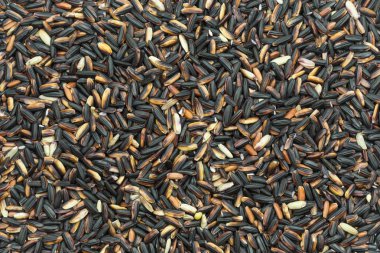 siyah yapışkan pirinç