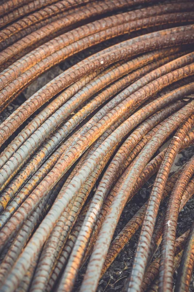 Barras de aço sujas — Fotografia de Stock