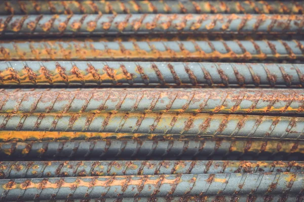 Dirty steel rods — Stock Photo, Image