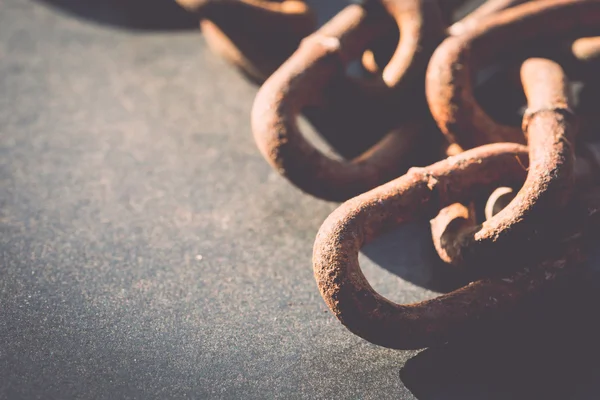 Old rusty chain — Stock Photo, Image