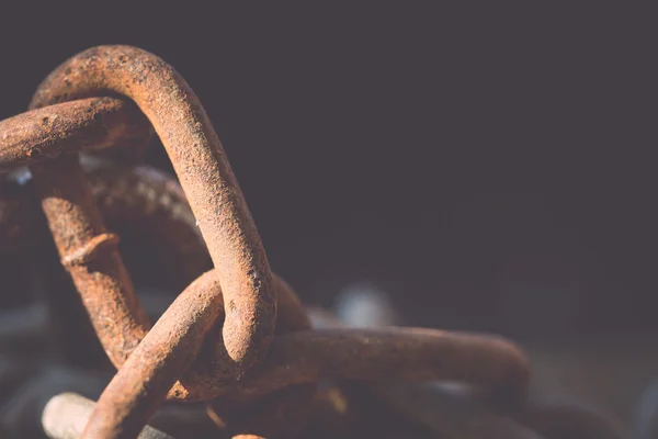 Old rusty chain — Stock Photo, Image