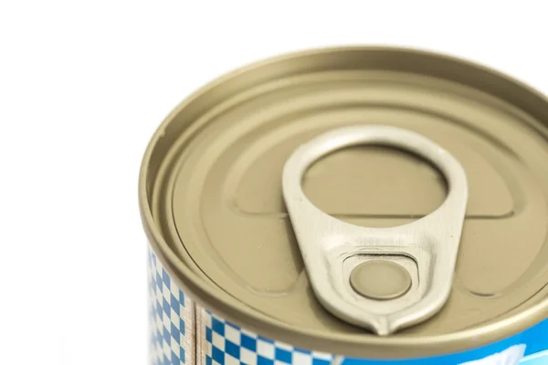 Aluminum canned food — Stock Photo, Image