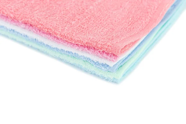 Красочные домашние полотенца — стоковое фото