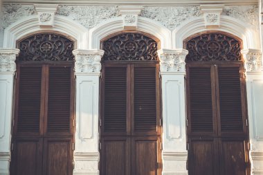 Sino-Portekiz tarzı içinde pencere eşiği