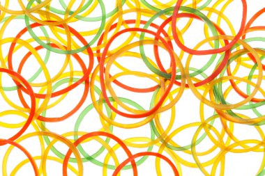 renkli Lastik tutkallar