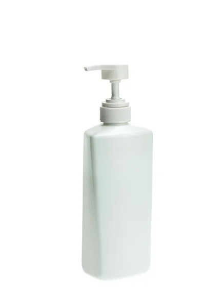 Λευκό πλαστικό μπουκάλι — Φωτογραφία Αρχείου