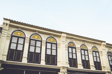 Phuket Vintage penceresinde