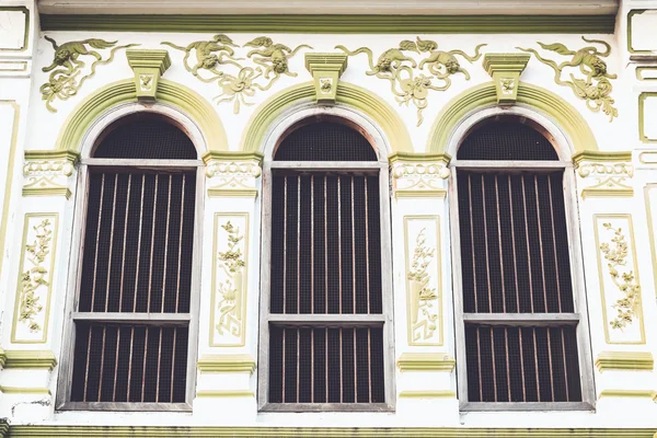 Vintage window in Phuket — Stock Photo, Image