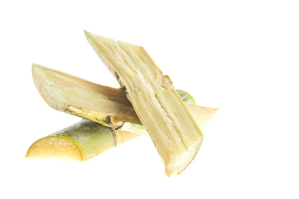 Cut green sugarcane — Stock Photo, Image
