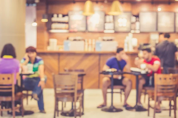 Personas en la cafetería — Foto de Stock