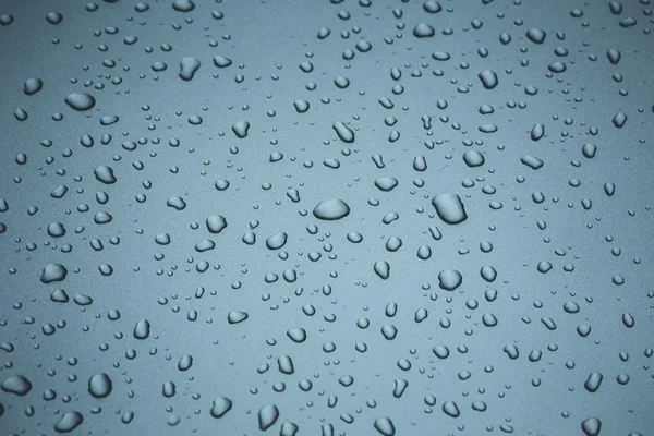 Gotas de água no carro — Fotografia de Stock