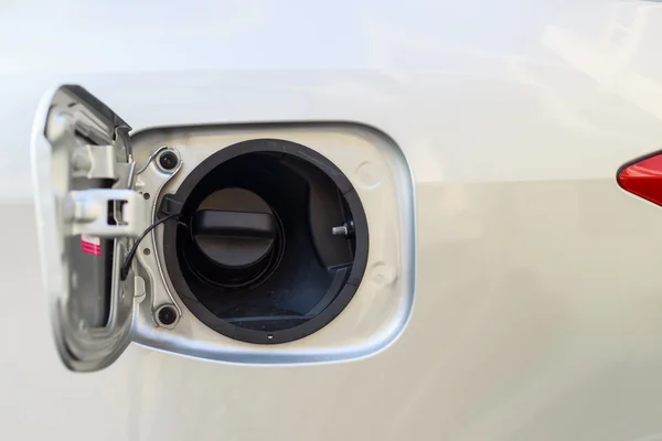 Petrol cap on car — Stock Photo, Image