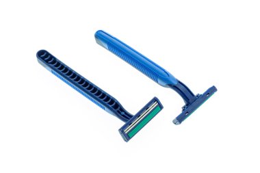 Yeni mavi tıraş makinesi